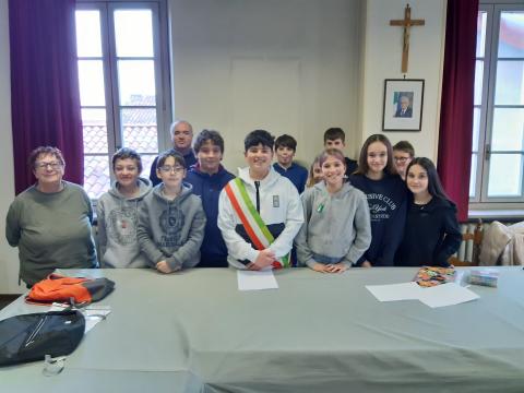 Immagine notizia Eletto il nuovo Sindaco dei Ragazzi di Cavaglià