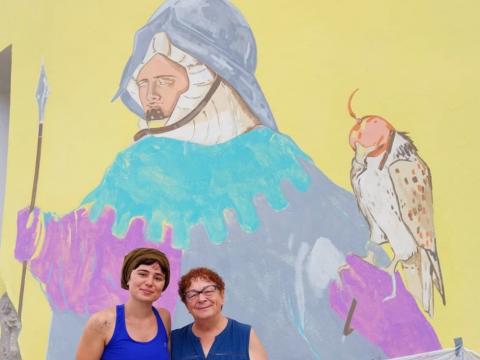Immagine notizia Concluso il secondo murale del concorso di pittura